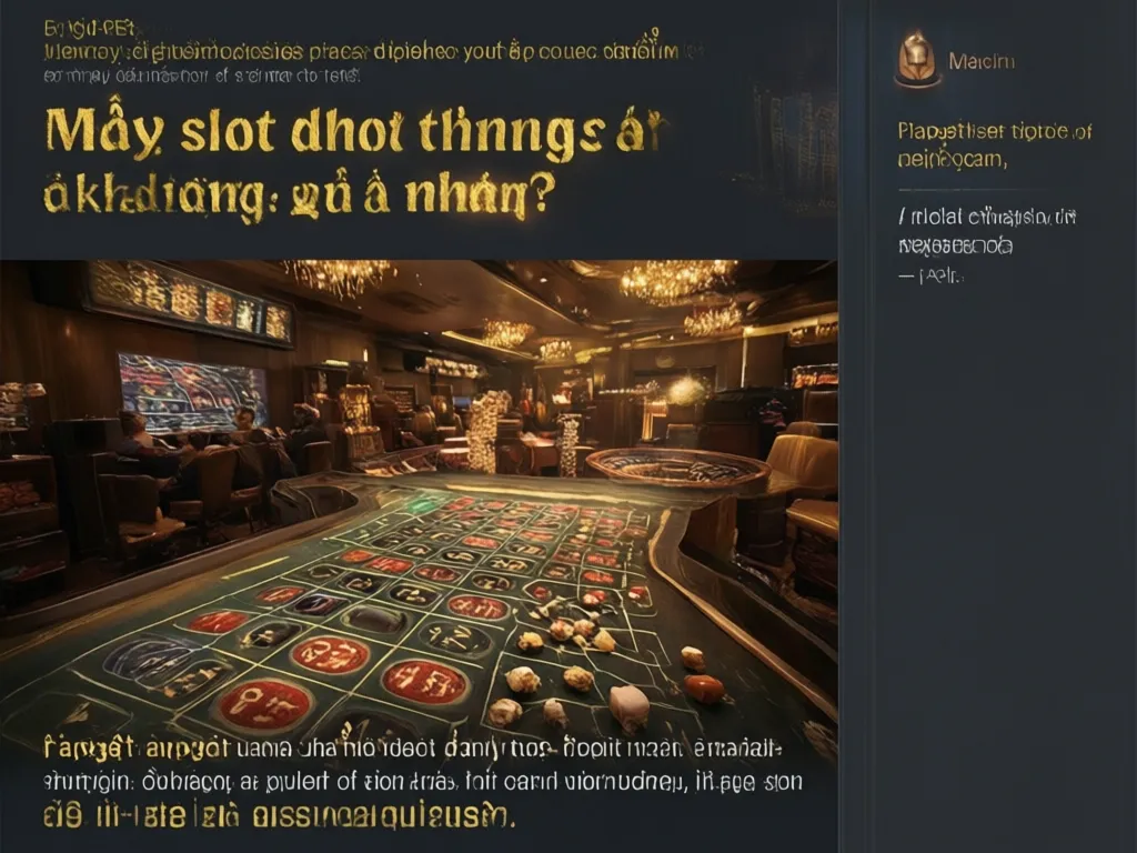 Cơ chế slot đổi thưởng