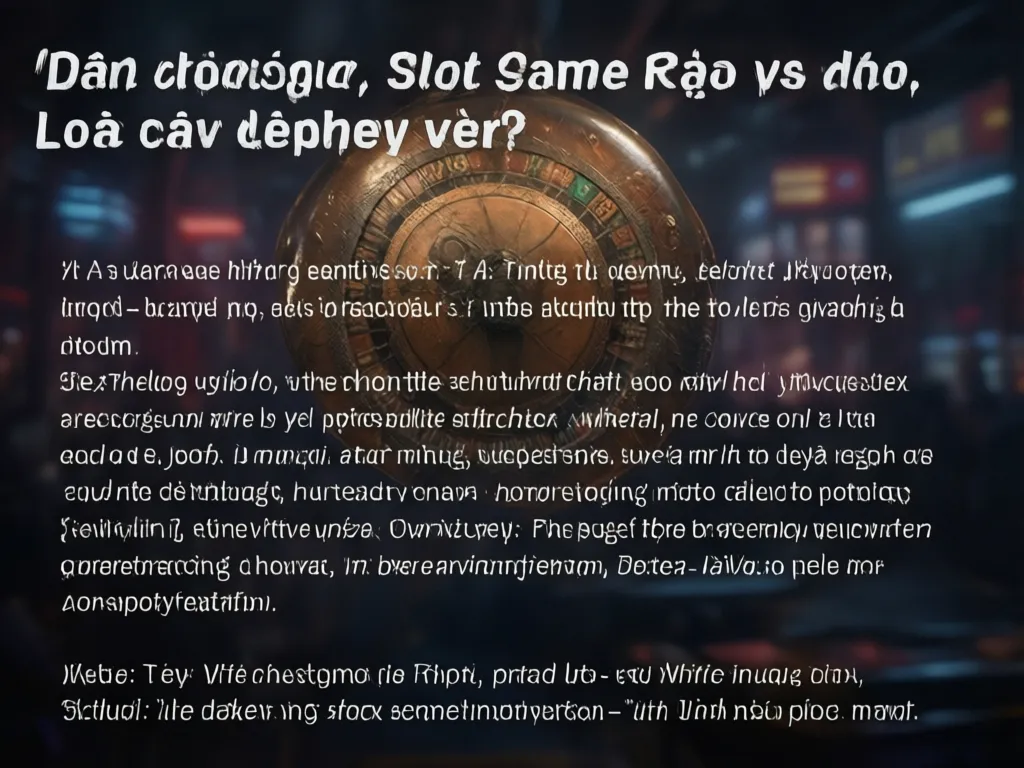 Biến động Slot